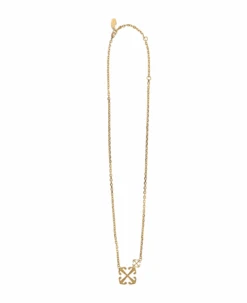 Off-White Arrow Necklace