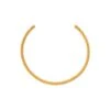 'grace' Golden Choker In 18k Gold-plated Metal Woman