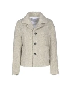 Bottega Veneta Cotton And Alpaca Jacket