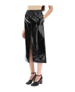 Maison Margiela Vinyl Pencil Skirt -Italist Store e3d0bc4afb9edac7a7f194983ecf4456