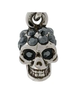 Alexander McQueen Antique Silver Skull Hoop Earrings -Italist Store e6cf3ce4bd35027749bb69837c6c7186