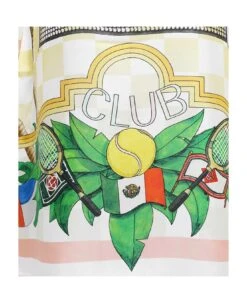 Casablanca Printed Silk Robe -Italist Store e826884681eaad5d2c18f7ccd23df89c