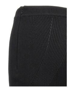 Alexander McQueen Ribbed Midi Skirt -Italist Store ef118c3e10143d3908406bf66cfd8920