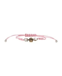 Alexander McQueen Adjustable Skull Bracelet