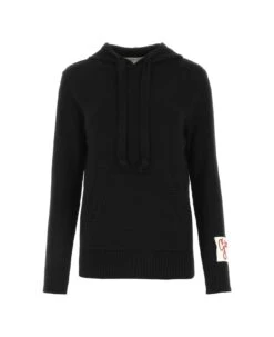 Golden Goose Knitted Drawstring Hoodie
