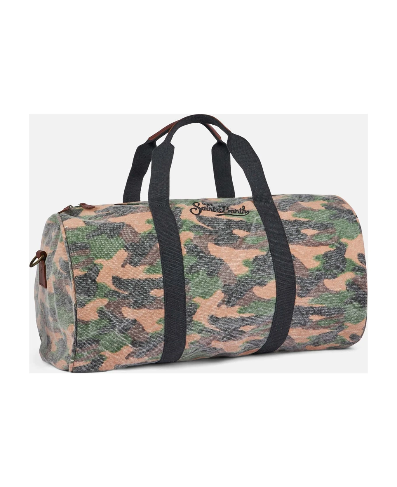MC2 Saint Barth Travel Duffel Bag With Camouflage Print 3 MC2 Saint Barth Travel Duffel Bag With Camouflage Print - Image 3
