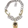Cat Basket Curb Necklace