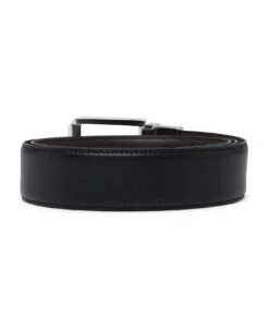 ZEGNA Black Reversible Leather Belt -Italist Store 00dc0a4e5bc36b676d1350b5760c5e6b
