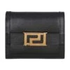 Versace Greca Goddess Leather Wallet