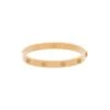 Tory Burch Gold-colored Steel Bracelet With Logo