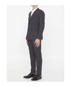 Pinstriped Two-piece Suit -Italist Store 04676b1949f705d6522fb9a2856eb652