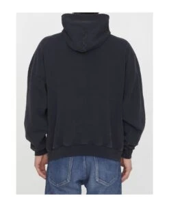 Balenciaga Jersey Hoodie With Logo -Italist Store 064ace555e2c5ed59689f5d5466679ab