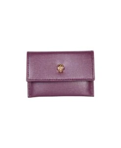 Alexander McQueen Envelope Bordeaux Cardholder
