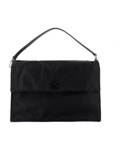 Off-White Soft Jitney Shoulder Bag