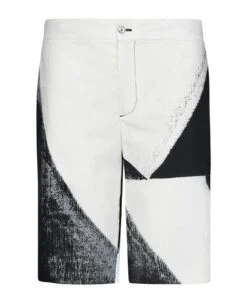 Alexander McQueen Brushstroke Shorts