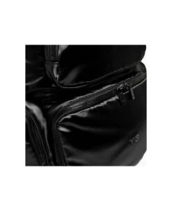 Y-3 Logo Printed Leather Backpack -Italist Store 09d3215bfa346d6f1d54e50751dd7285