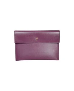 Alexander McQueen Clutch Skull Bordeaux
