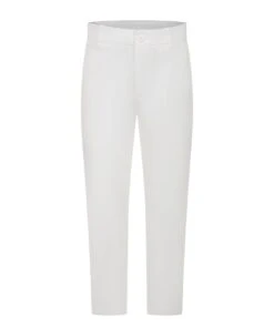 Dondup White Trousers For Boy With Logo
