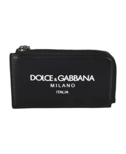 Dolce & Gabbana Milano Top Zip Card Holder