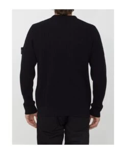 Stone Island Ribbed Wool Jumper -Italist Store 0f7035417611438000d8bb1562ba1837