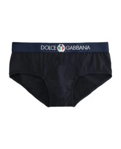Dolce & Gabbana Brando Logoed Elastic Band Cotton Briefs