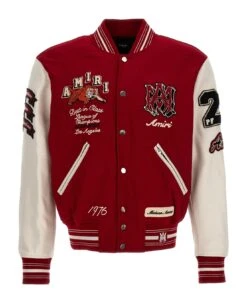 Amiri Bomber 'vintage Patch Varsity'