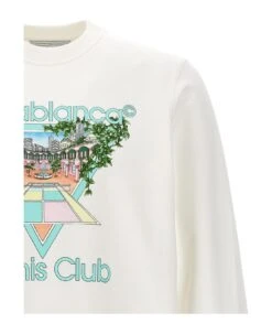 Casablanca 'tennis Club Icon' Sweatshirt -Italist Store 109b2821765377d68c926d7fb2c05d05