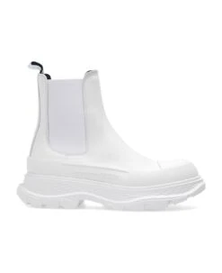 Alexander McQueen Leather Chunky Sole Sneakers