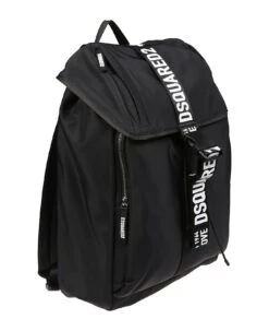 DSQUARED2 Logo-print Backpack -Italist Store 136c1d5c0b9d4daecf026c550249353f
