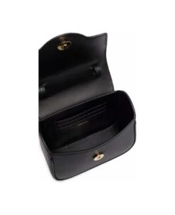 Versace La Medusa Mini Bag In Black Leather Woman -Italist Store 13becd36930461fc92c595a8b2258c13