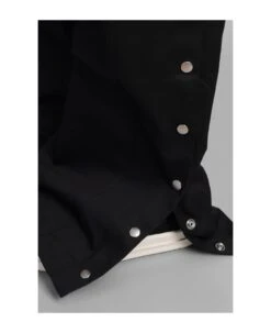 Pusher Pants Pants In Black Cotton -Italist Store 148d154475fc736ef64ea5c9dca530d8