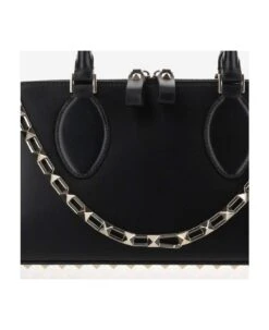 Valentino Garavani Rockstud Leather Handbag -Italist Store 14f2f5fd6bb7371bf2c1674e987d3212