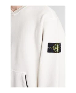 Stone Island Sweatshirt In Beige Cotton -Italist Store 15b46c8b8f27dc9be58cc23c7a1f4469