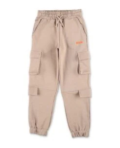 MSGM Cargo Fleece Pants
