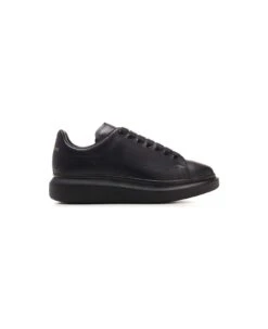 Alexander McQueen Total Black "oversize" Sneakers