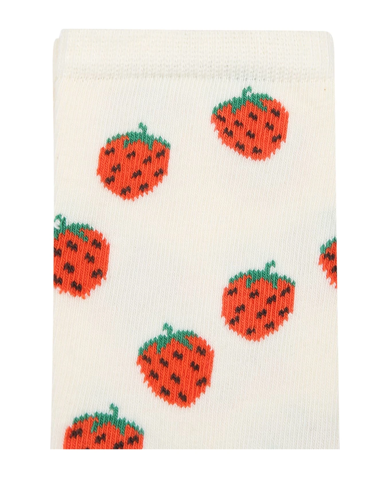 Mini Rodini White Set For Girl With Logo 3 Mini Rodini White Set For Girl With Logo - Image 3