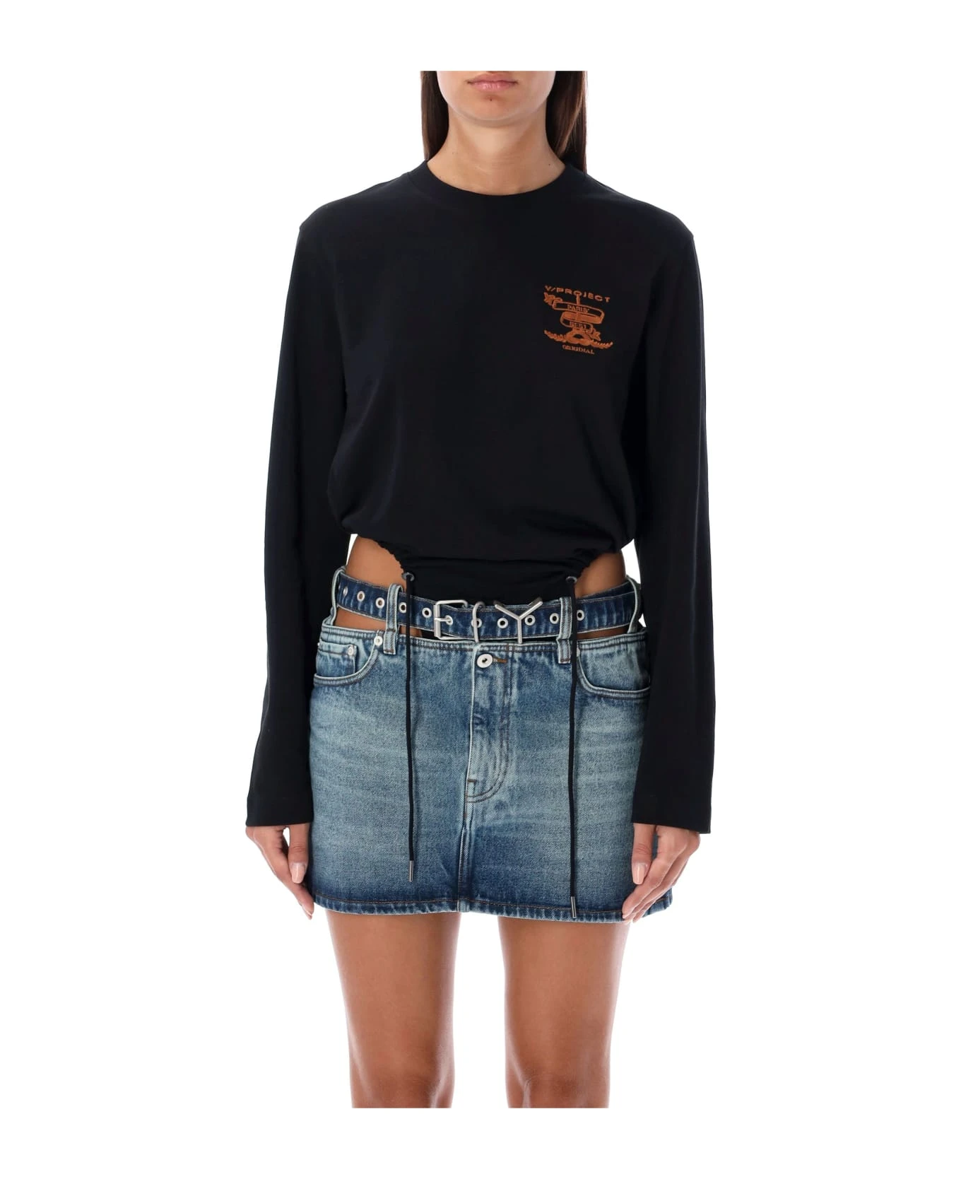Y/Project Embroidered Jersey Body 1 Y/Project Embroidered Jersey Body