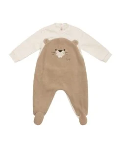 Il Gufo Sweatsuit With Beaver Detail