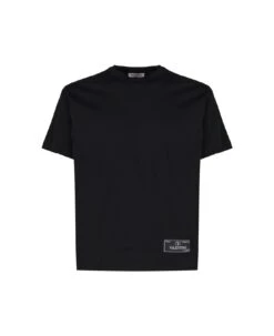 Cotton T-shirt With Maison Valentino Sartorial Label