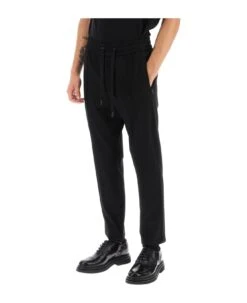 Dolce & Gabbana Joggers In Herringbone Jersey -Italist Store 1ba6a7ae272e8676d090a04d202fce90