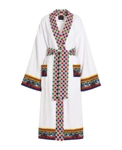 Dolce & Gabbana 'carretto Sicily' Bathrobe
