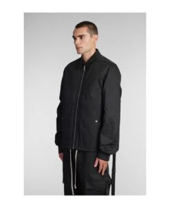 Zipfront Jkt Casual Jacket In Black Cotton -Italist Store 1d2698c86f347135a698a7febdf9e6db