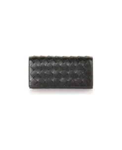 Bottega Veneta Intrecciato Large Flap Wallet