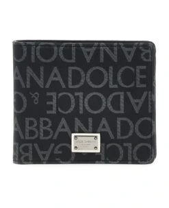 Dolce & Gabbana Jacquard Logo Wallet