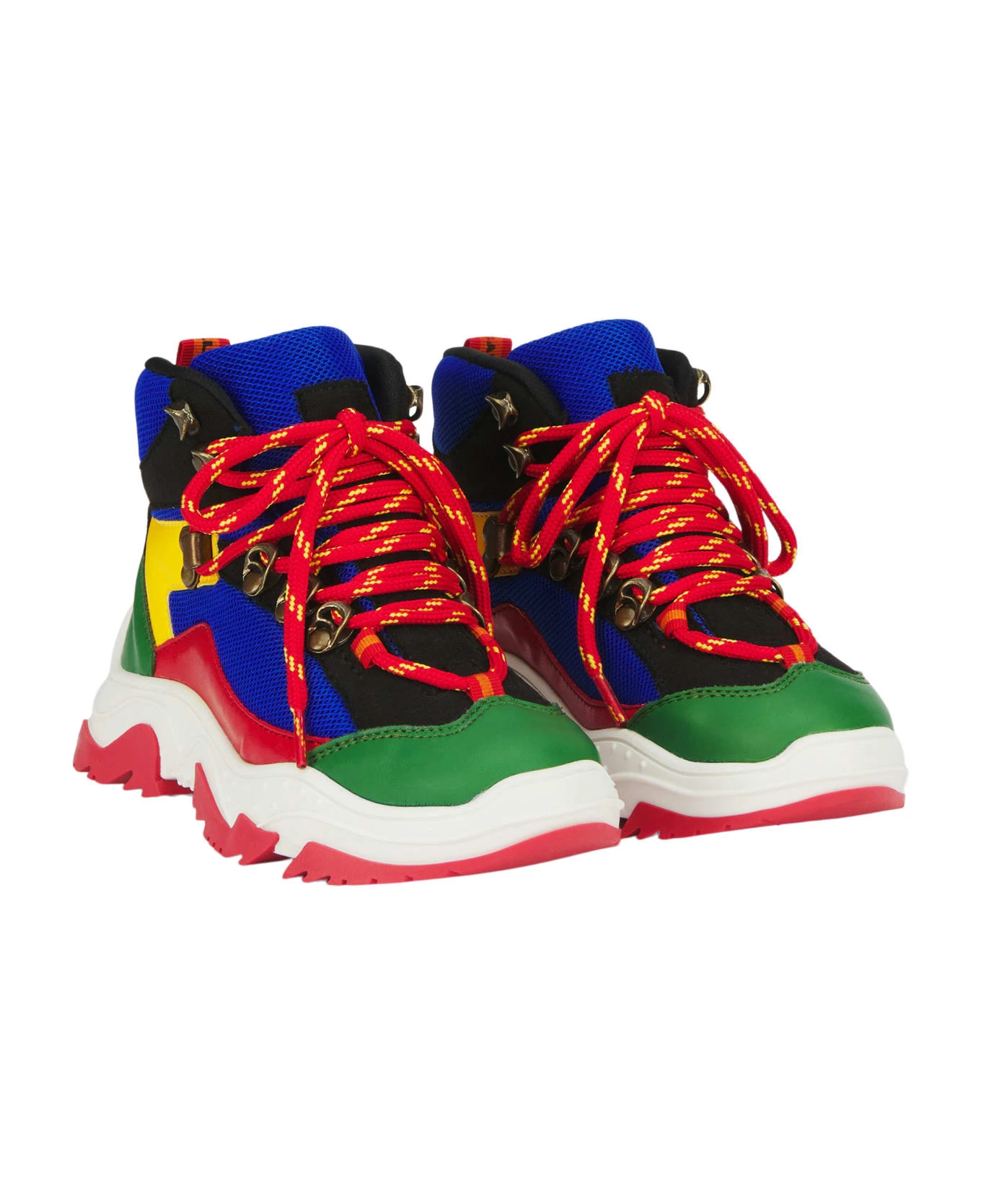 Stella McCartney Kids Multicolor High Sneakers 1 Stella McCartney Kids Multicolor High Sneakers