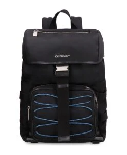 Off-White Logo Detail Nylon Backpack 8 Off-White Logo Detail Nylon Backpack -Italist Store 243bb5c245a1fc19ac956b4138437eec 1