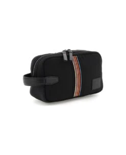 PAUL SMITH Nylon Beauty Case With Striped Trim -Italist Store 24ae8037638ec8ce99cda9c0141c2105