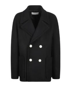 Lanvin Double-breasted Kimono Coat