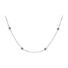 Lo Spazio Passion Pink Topaz Necklace