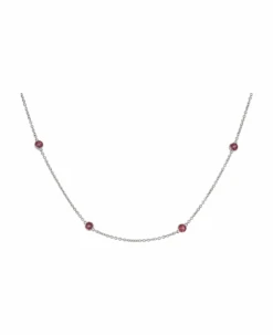 Lo Spazio Passion Pink Topaz Necklace